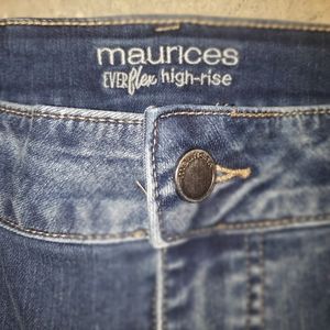 Maurice's Women's Everflex high rise long length jeans